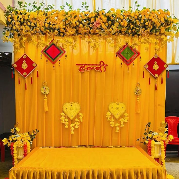 Haldi Decoration