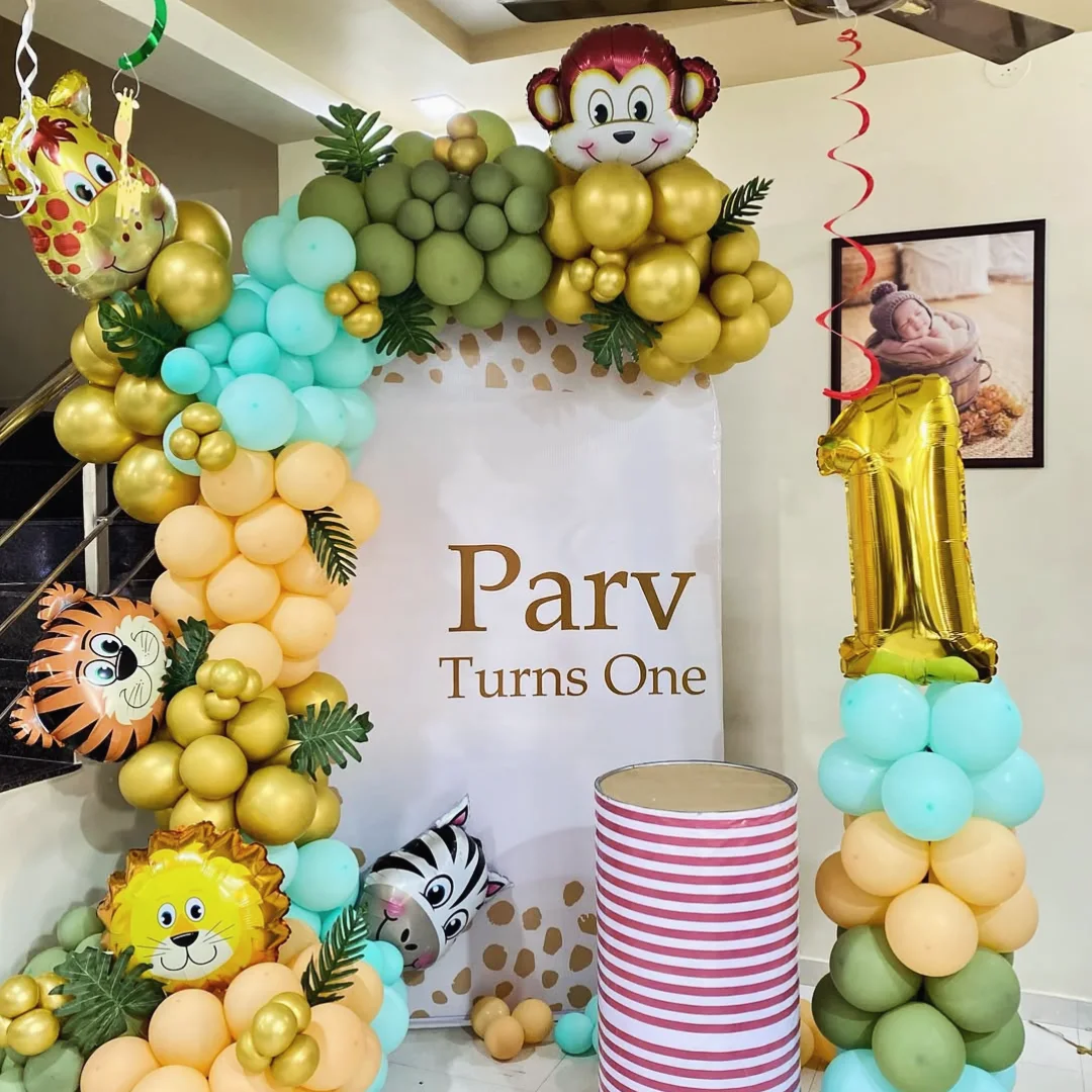 Jungle Theme First Birthday